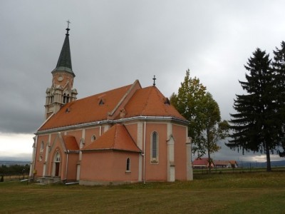 Katolikus templom - Csíkborzsova